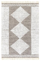 Surya Salinas SLS-2302 8'x10' Rug, White/Dark Brown/Beige