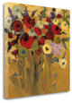 "Jewel Bouquet" By Jennifer Harwood, Giclee Print on Gallery Wrap Canvas