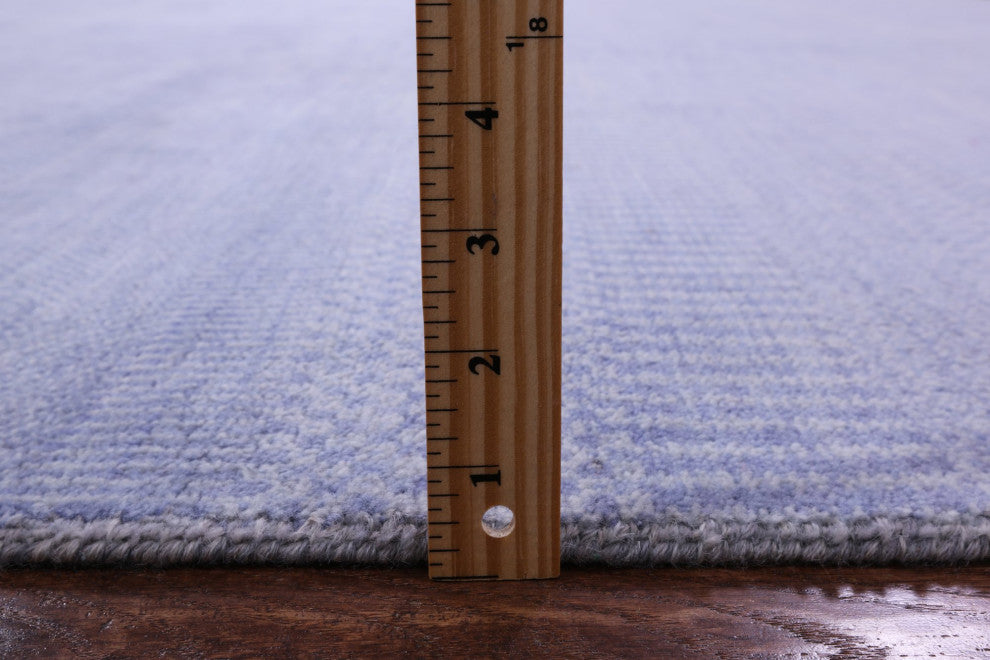 9' 0" X 12' 3" Wool and Silk Savannah Grass Handmade Rug Q12008