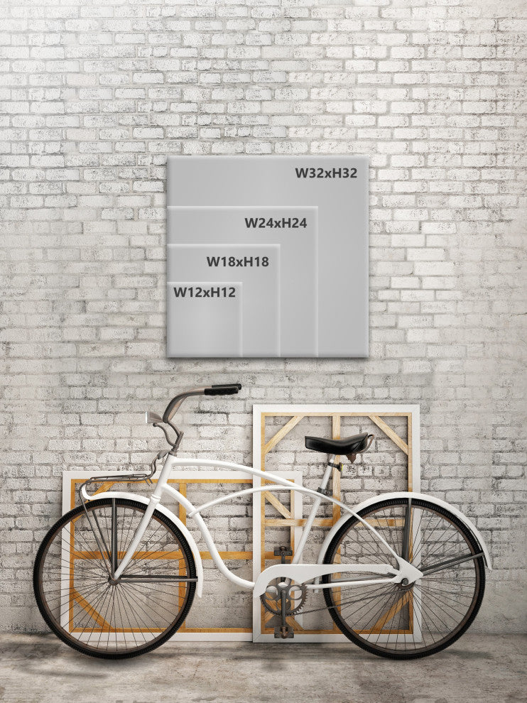 "Really Pretty" Framed Painting Print, 24x24