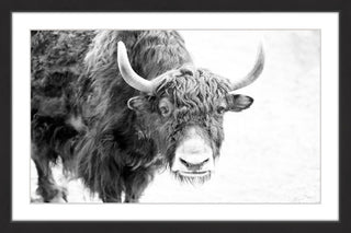 Marmont Hill, "Buffalo Forward" Framed Painting Print, 24x16