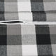 DII Black, Gray and White Pillow Cover 18x18", 4 Piece