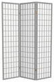 6' Tall Window Pane, Special Edition, Gray, 3 Panels
