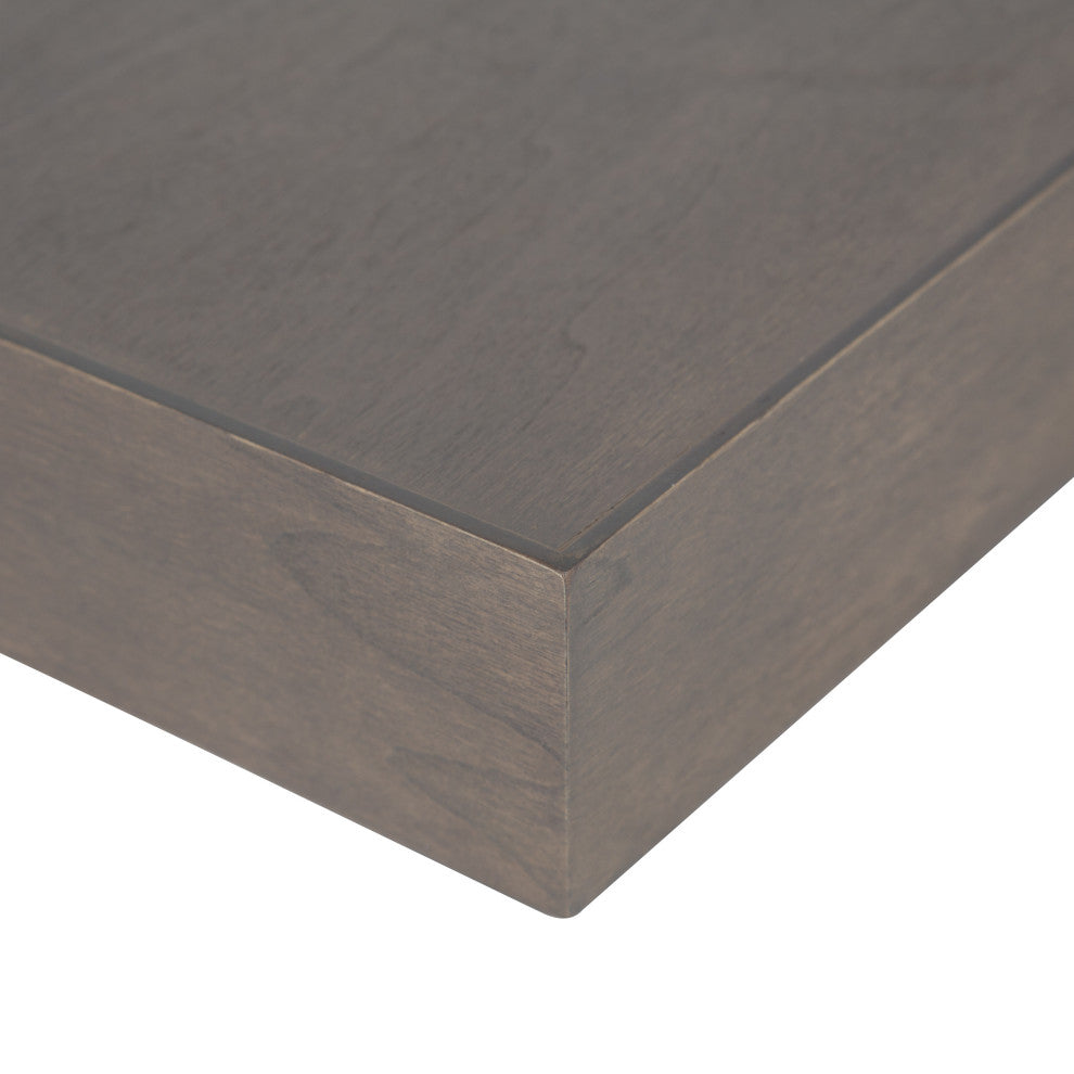 Havlock Wood Shelf Set, Gray 2 Piece 24 inch