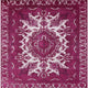 Ahgly Company Indoor Square Mid-Century Modern Area Rugs, 7' Square