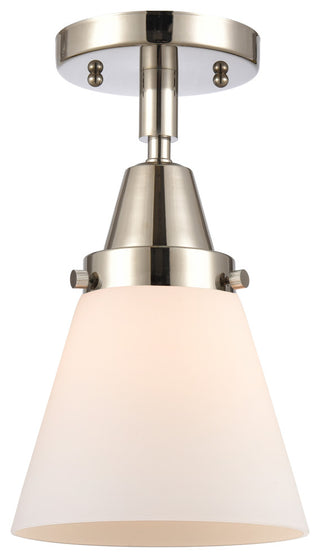 INNOVATIONS LIGHTING 447-1C-PN-G61 Small Cone Flush Mount
