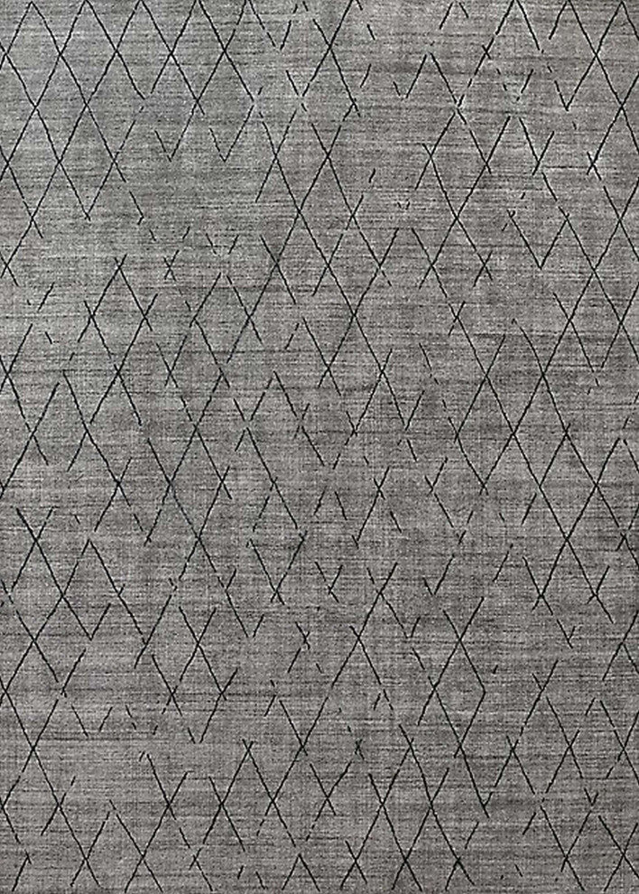 Ahgly Company Indoor Rectangle Mid-Century Modern Area Rugs, 7' x 9'