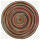 Capel Portland Brown 0346_700 Braided Rugs - 7' 6" Round