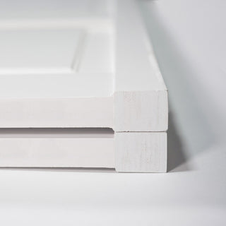 Bi-fold Closet, Door Traditional 6-Panel, White, 1"x30"x80"