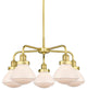 Innovations Lighting 916-5CR-14-25 Olean Chandelier Olean 5 Light - Satin Gold