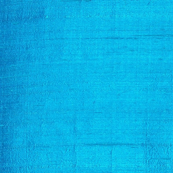 Sankara Silk Throw Pillows, 100% Genuine Silk, 16"x16", Peacock Blue
