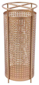 Openwork Exquisite Metal Umbrella Stand, Gold