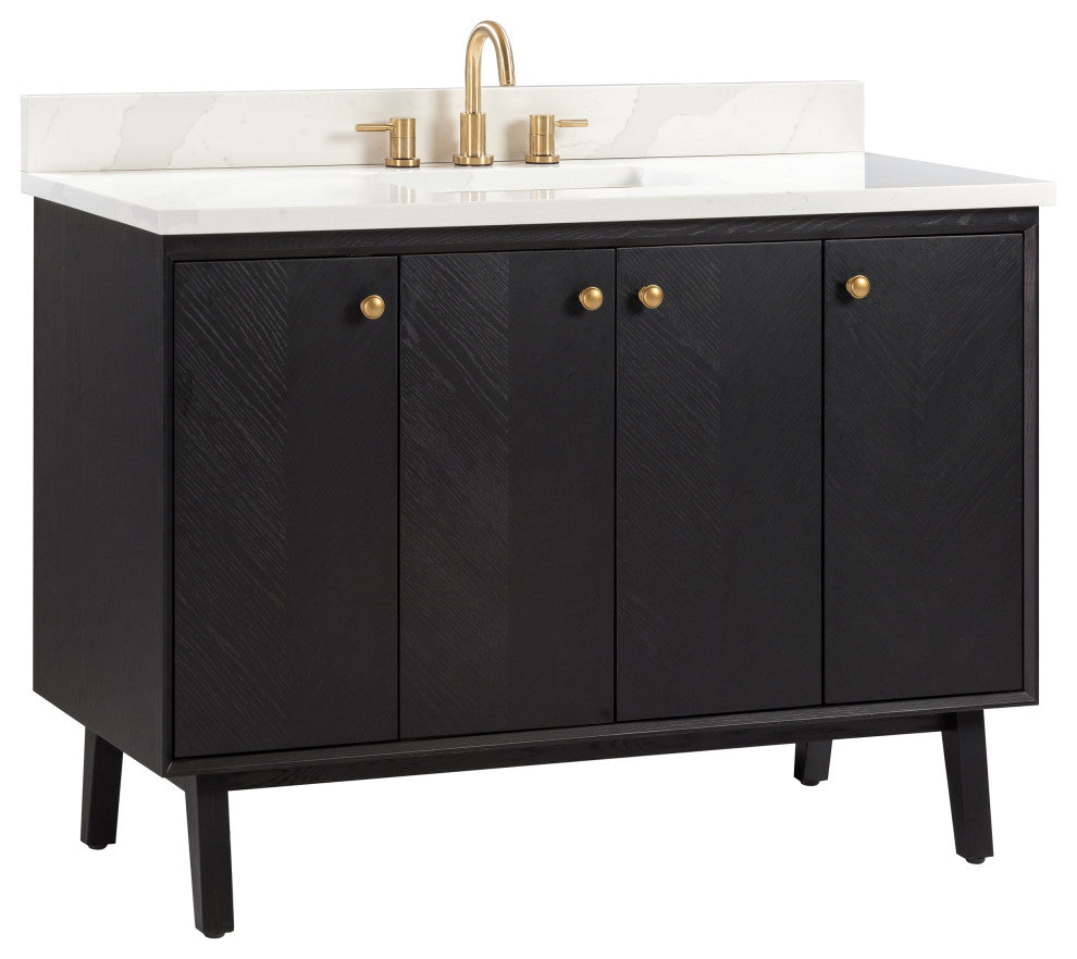 Adelle Vanity Combo Collection, Black, 49