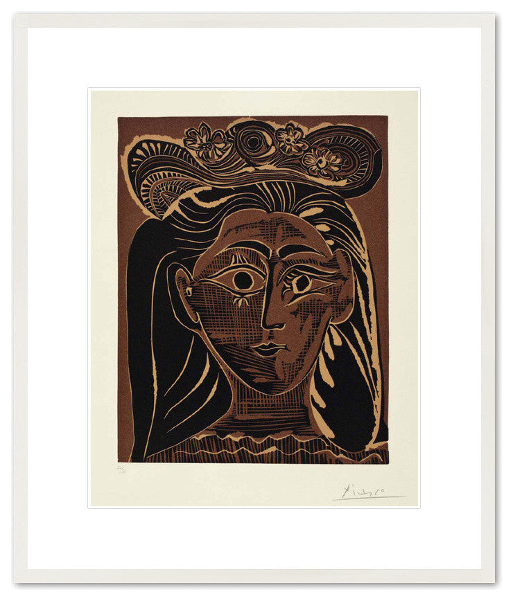 Portrait de Jacqueline, Chapeau de Paille Fleri