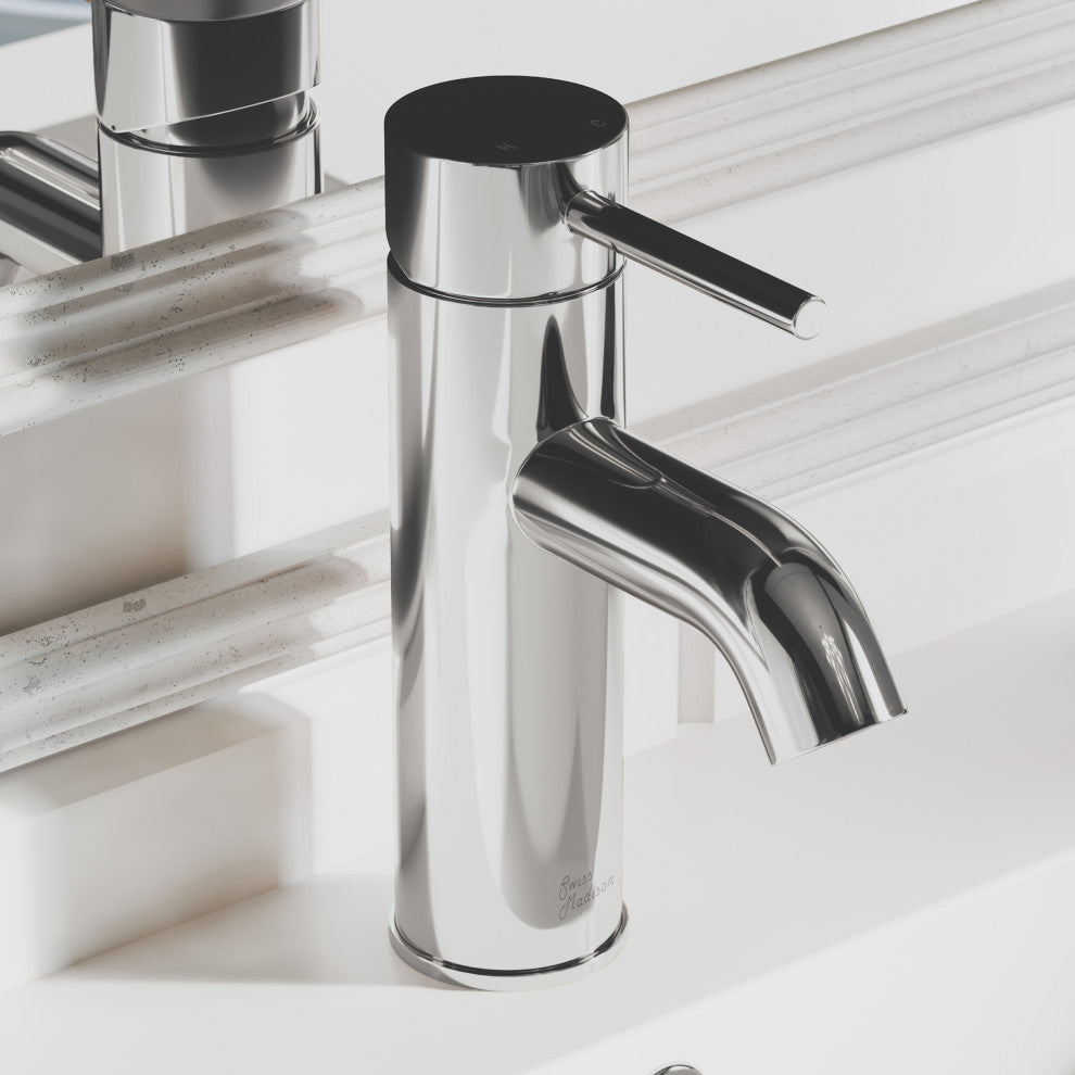 Ivy Single Hole Single Handle Bathroom Faucet, Chrome