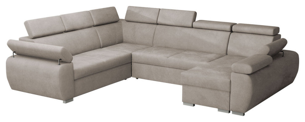 FRANCES Sectional Sleeper Sofa, Right
