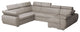 FRANCES Sectional Sleeper Sofa, Right