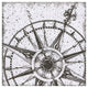 "Coast to Coast I BW No Words" Digital Paper Print by Daphne Brissonnet, 32"x32"