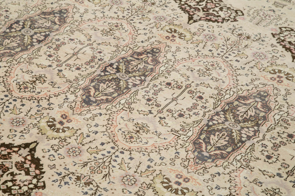 Rug N Carpet - Handwoven Turkish 8' 0'' x 11' 8'' Distressed Area Rug