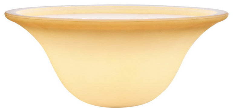 23505-11 Replacement Amber Torchiere Lamp Glass(42mm) Shade