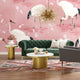 Inspired Home Sinai Coffee Table - White/Gold, 35.4Lx35.4Wx17H