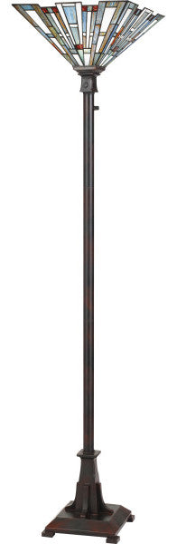Maybeck 1-Light Floor Lamp, Valiant Bronze