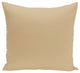 Solid Pillow, Khaki, 20"x20"