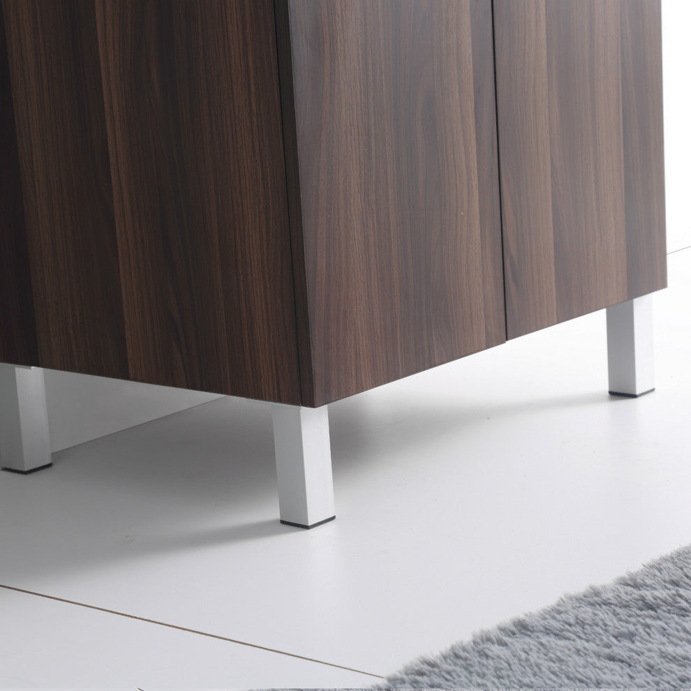 Greenpoint Vanity, 24", Black Walnut