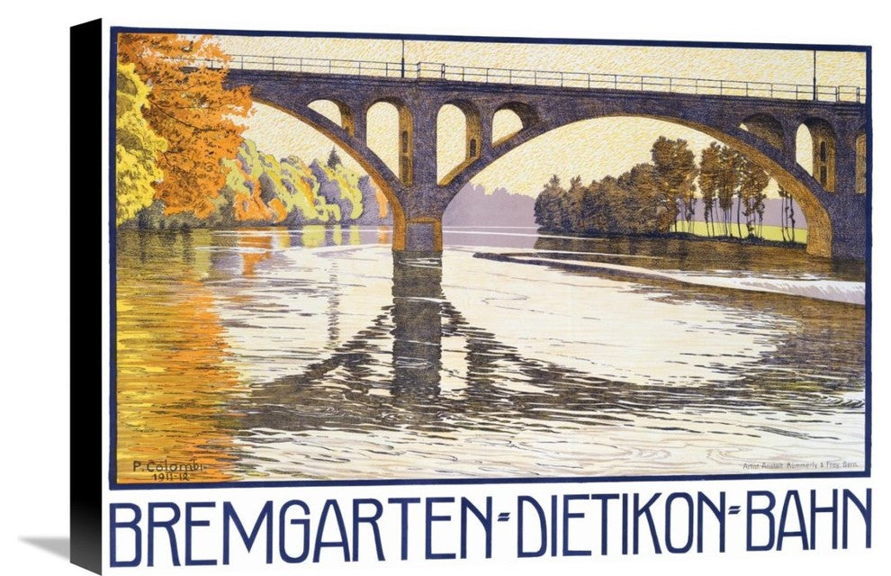 Bremgarten-Dietikon-Bahn, 22"X15"