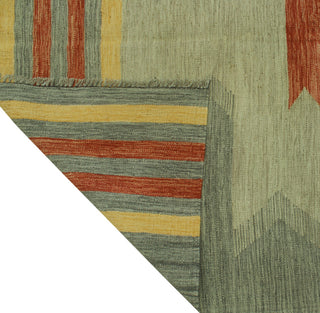 Winchester Kilim Chipo Gray/Rust Rug, 5'0x6'6