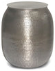 Griffen Metal Storage Accent Table