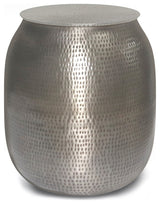 Griffen Metal Storage Accent Table