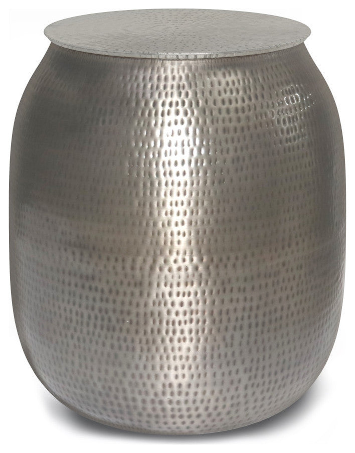 Griffen Metal Storage Accent Table