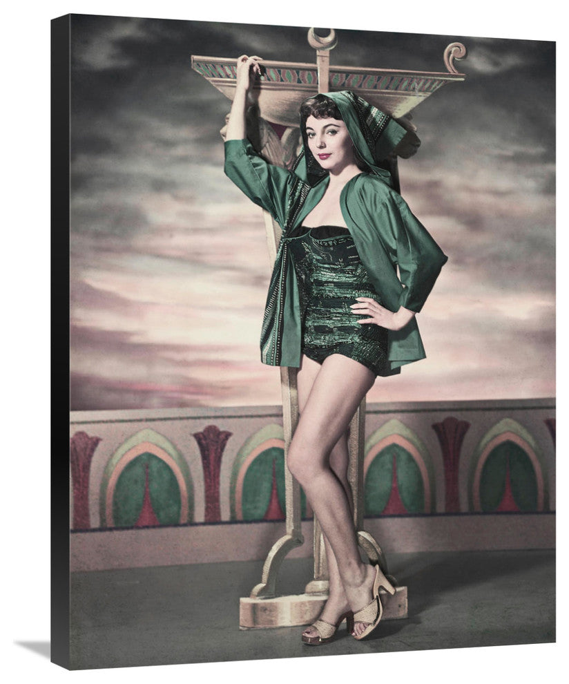"Joan Collins" Stretched Canvas Giclee by Hollywood Photo Archive, 23"x30"