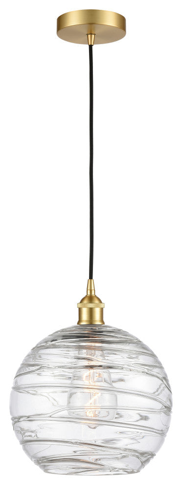 Innovations 616-1P-SG-G1213-10-LED 1-Light Mini Pendant, Satin Gold