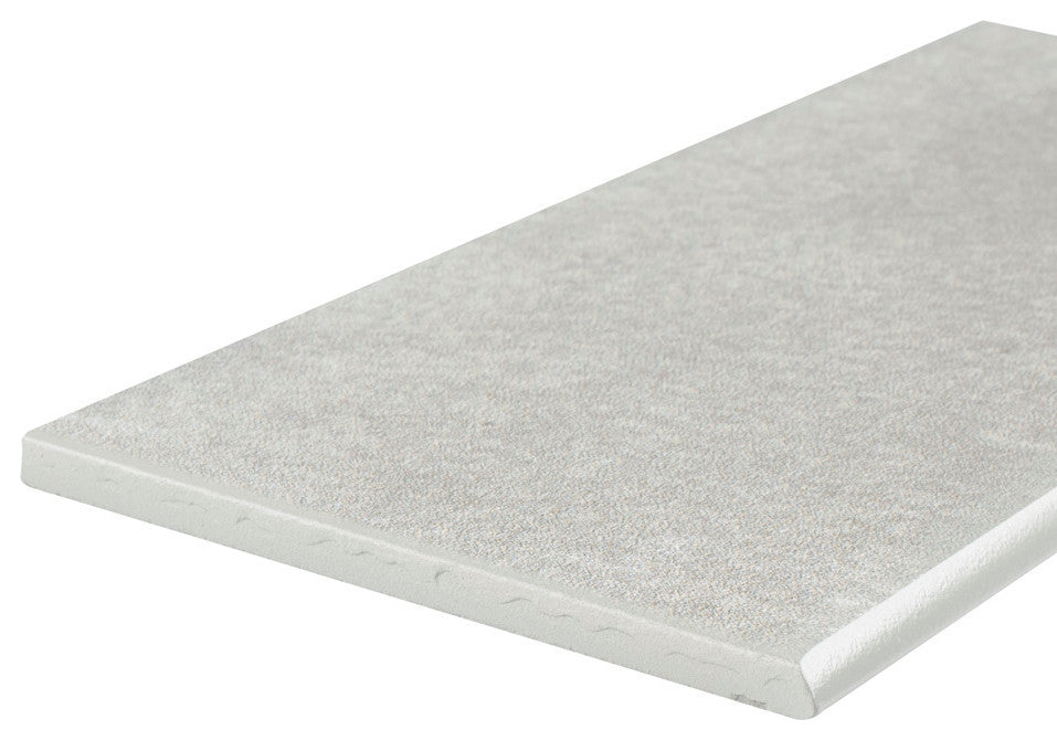 Twenties Bullnose Grey Ceramic Floor and Wall Trim