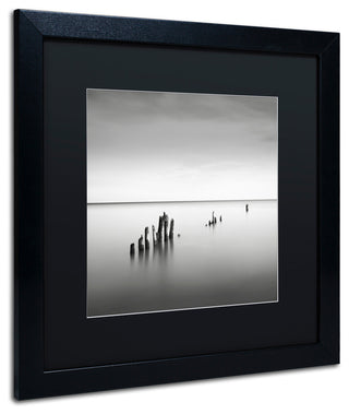 'Slow Fade' Matted Framed Canvas Art by Dave MacVicar