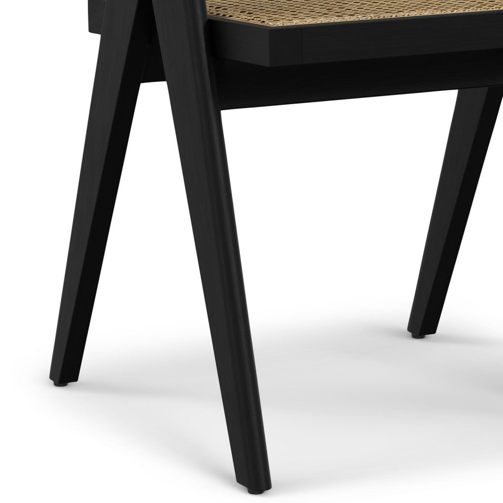 Regina Dining Armchair (Set of 2) in Black