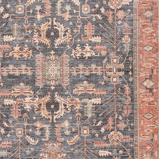 Avalon Persian Border Area Rug - Red, 3'9"x5'6"