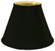 Royal Designs Empire Lamp Shade, Black, 5"