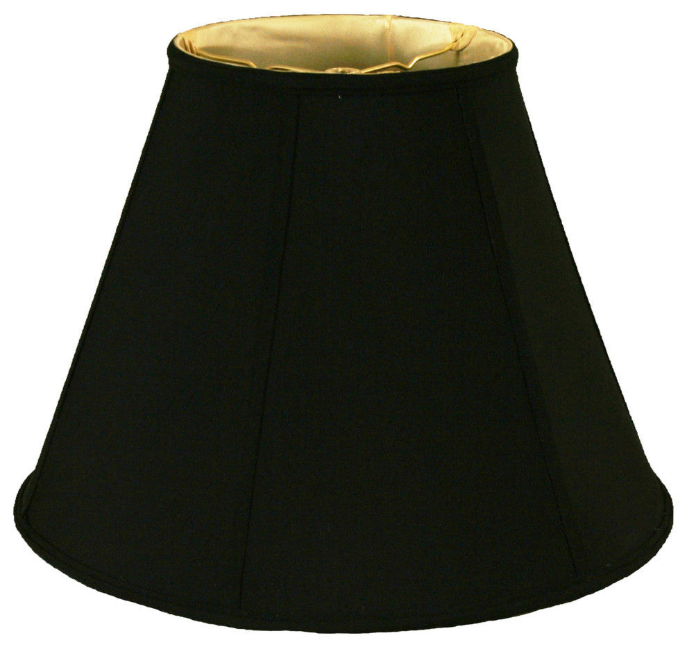 Royal Designs Empire Lamp Shade, Black, 5"
