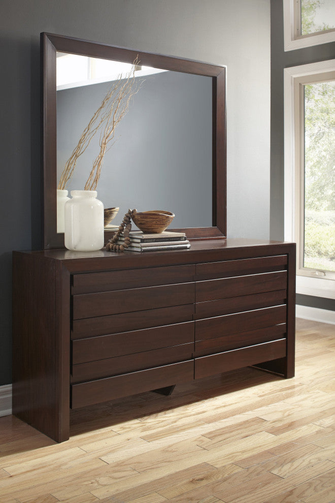 Modus Element Dresser Mirror, Chocolate Brown