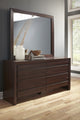 Modus Element Dresser Mirror, Chocolate Brown