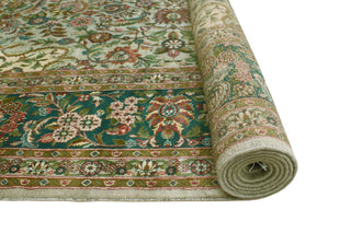 Pak-Persian Darcia Gray/Green Rug, 9'0x12'4