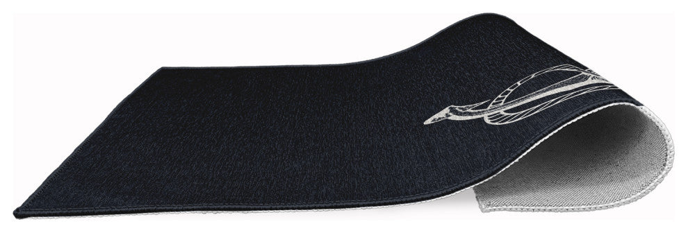 Anchored Nautical Chenille Rug