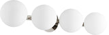 Quorum International 539-4 4 Light 30"W Vanity Light - Polished Nickel