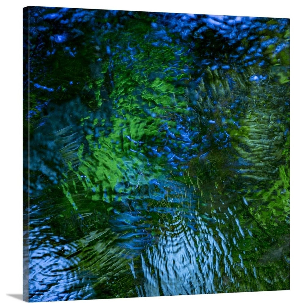 "Monet's Pool I" Wrapped Canvas Art Print, 24"x24"x1.5"