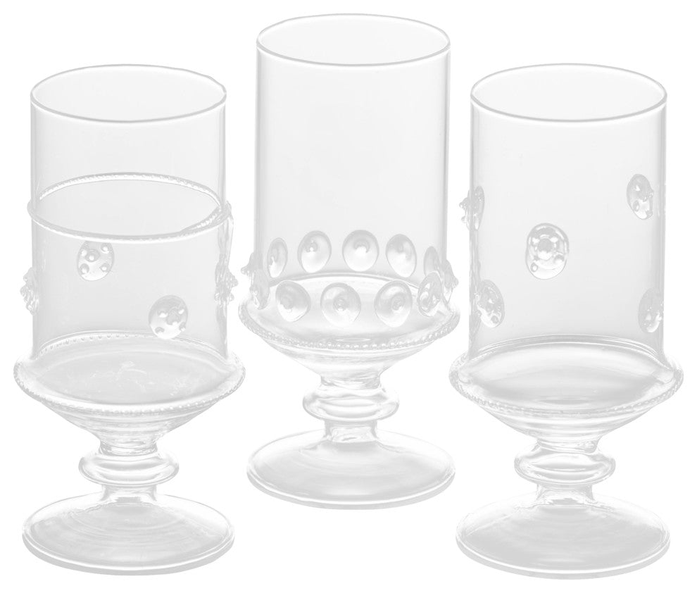 La Boheme Footed Votives, Assorted, 6-Piece Set