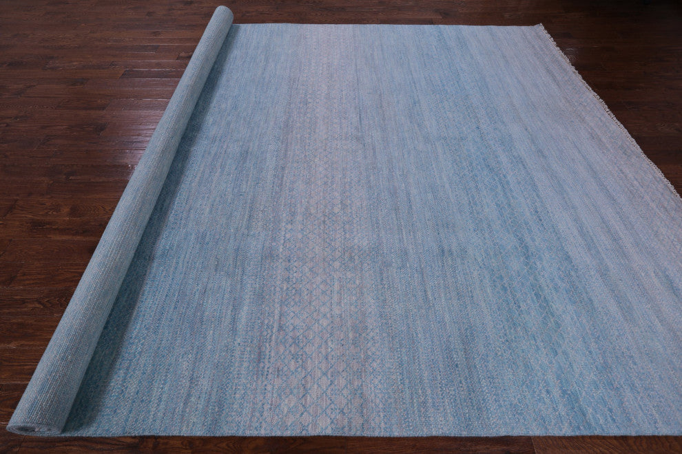 Savannah Grass Handmade Wool Rug 10' 1" X 14' 2" - Q13410