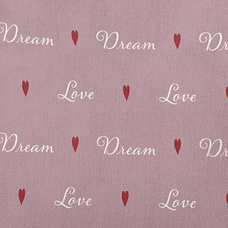 Love Dream Decorative Throw Pillow, Romantic Purple, 20"x20"